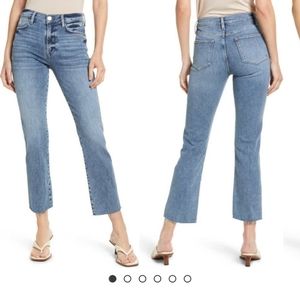 FRAME, Ankle Straight Leg Jeans.